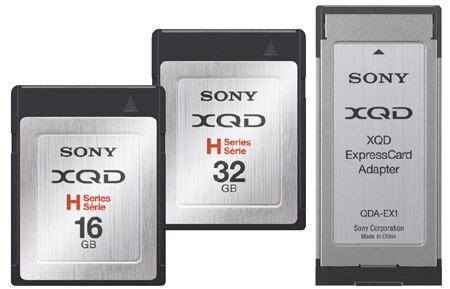 Sony XQD paměťové karty