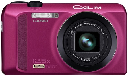 Casio Exilim EX-ZR200 en face