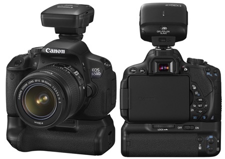 Canon EOS 650D - bateriové madlo
