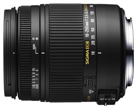 Sigma 18–250 mm 1:3,5–6,3 DC OS HSM Macro