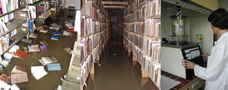 Výstava Národní knihovny: Povodně 2002