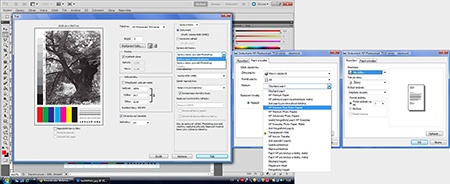 hp7510eaio - základní nastavení tisku - Adobe Photoshop
