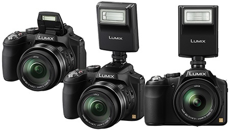 Lumix FZ200 - interní i externí blesk