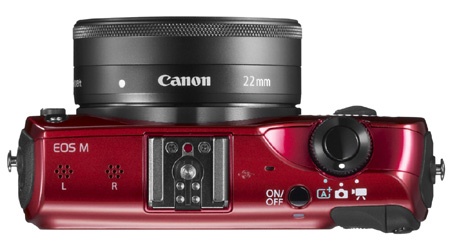 Canon EOS M shora