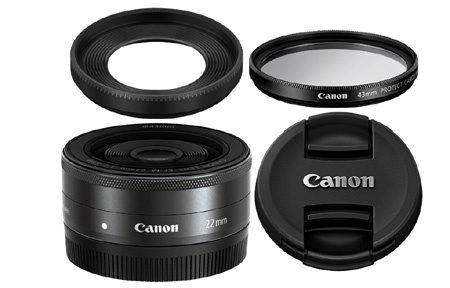 Canon EF-M 22 mm 1:2,0 STM - příslušenství