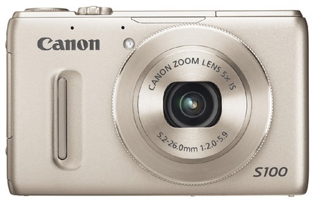 Canon PowerShot S100 en face