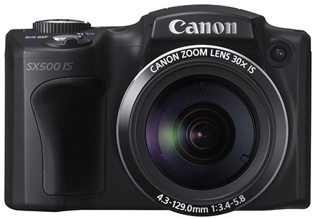 Canon PowerShot SX500 IS en face