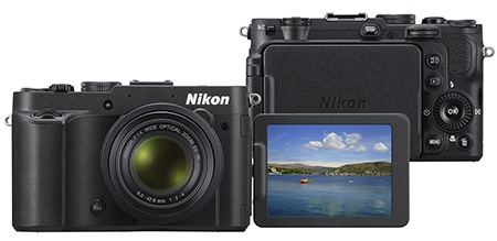 Nikon Coolpix P7700 - zepředu i zezadu