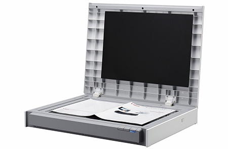 Canon imageFORMULA Flatbed Scanner Unit 201 - otevřený