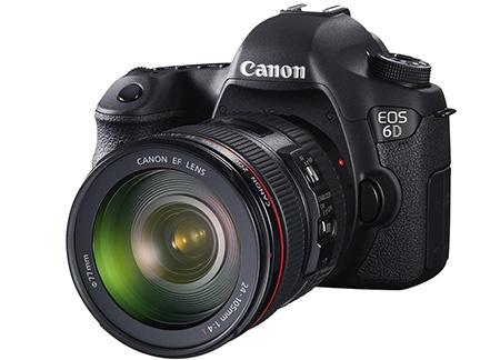 Canon EOS 6D - klasický 3/4 pohled