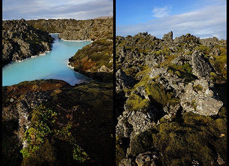 Blue Lagoon VIII - vertical