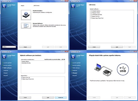 Epson L800 - instalace I