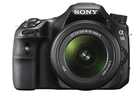 Sony SLT Alpha 58 en face