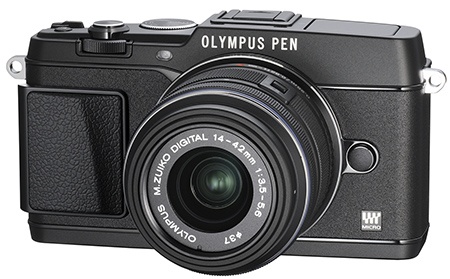 Olympus Pen E-P5 - komplet černé provedení