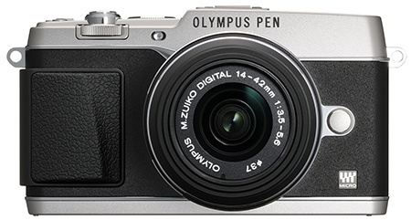 Olympus Pen E-P5 - černo-stříbřité retroprovedení