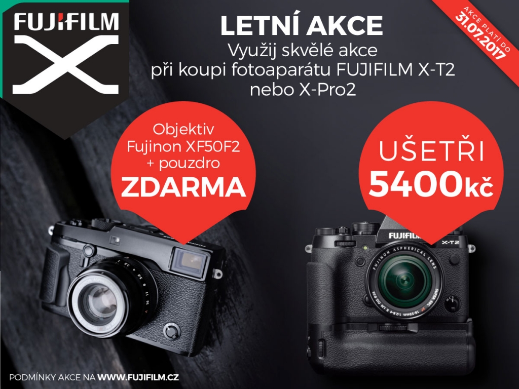 Letní akce FUJIFILM